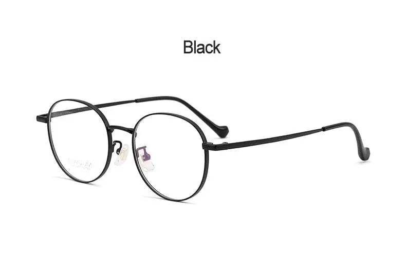 Unisex Polygon Full Rim Titanium Prescription Glasses 3933 — view 21 | Rx Spectacle