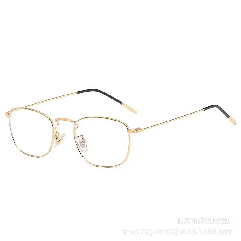 Unisex Rectangular Full Rim Alloy Prescription Glasses Zy9951 — view 4 | Rx Spectacle