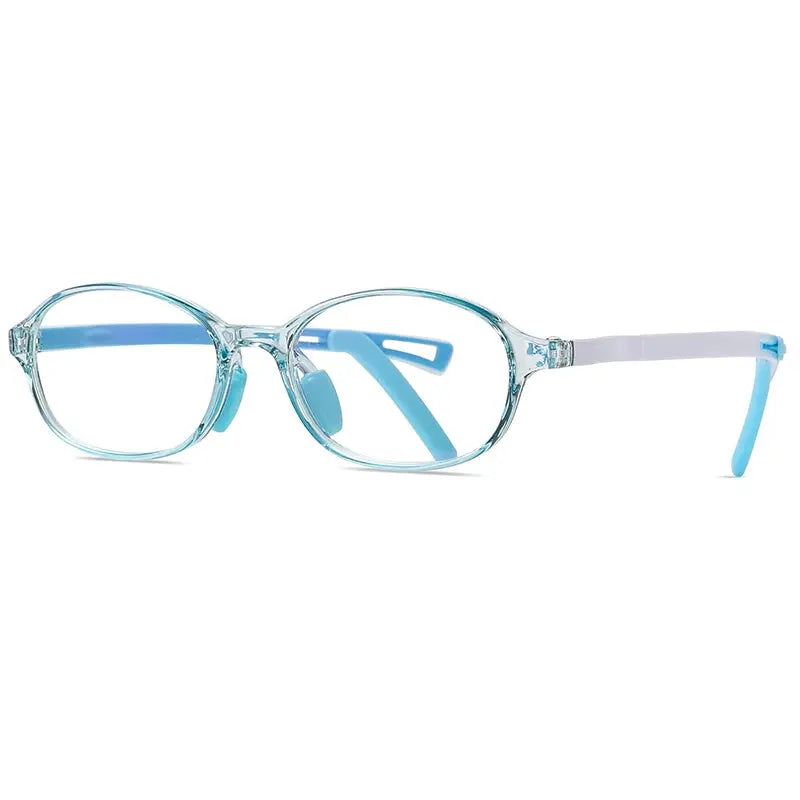 Unisex Oval Full Rim TR90 Prescription Glasses 51104 — view 3 | Rx Spectacle