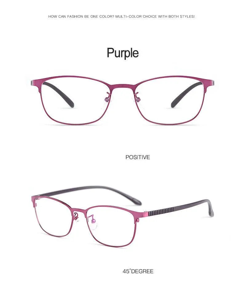 Women's Square Full Rim TR90 Prescription Glasses 3569 — view 16 | Rx Spectacle