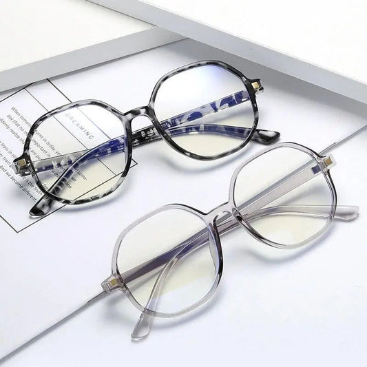 Women's Polygon Full Rim TR90 Prescription Glasses B9005ds — view 1 | Rx Spectacle