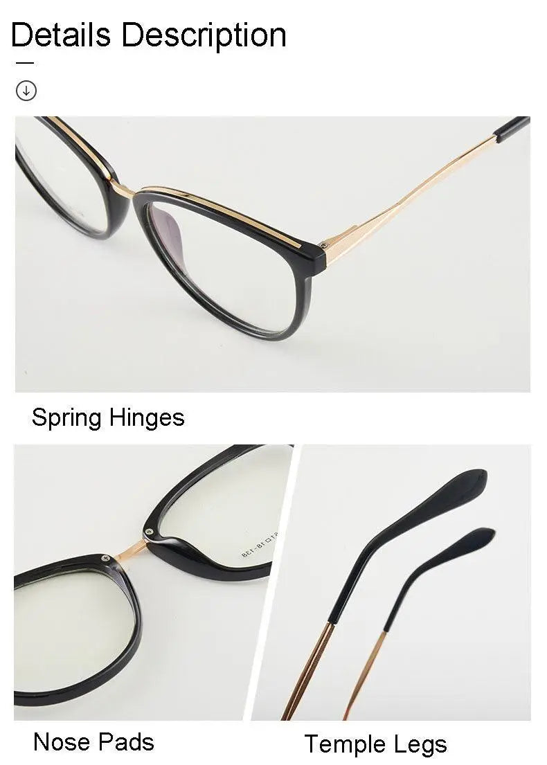 Women's Round Full Rim TR90 Prescription Glasses 7005 — view 22 | Rx Spectacle