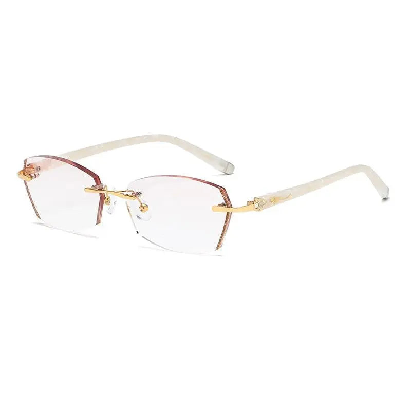 Women's Rimless Titanium Prescription Glasses 58069 — view 8 | Rx Spectacle