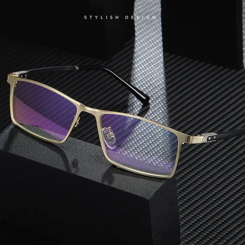 Men's Full Rim Alloy Prescription Glasses 2316 — view 5 | Rx Spectacle