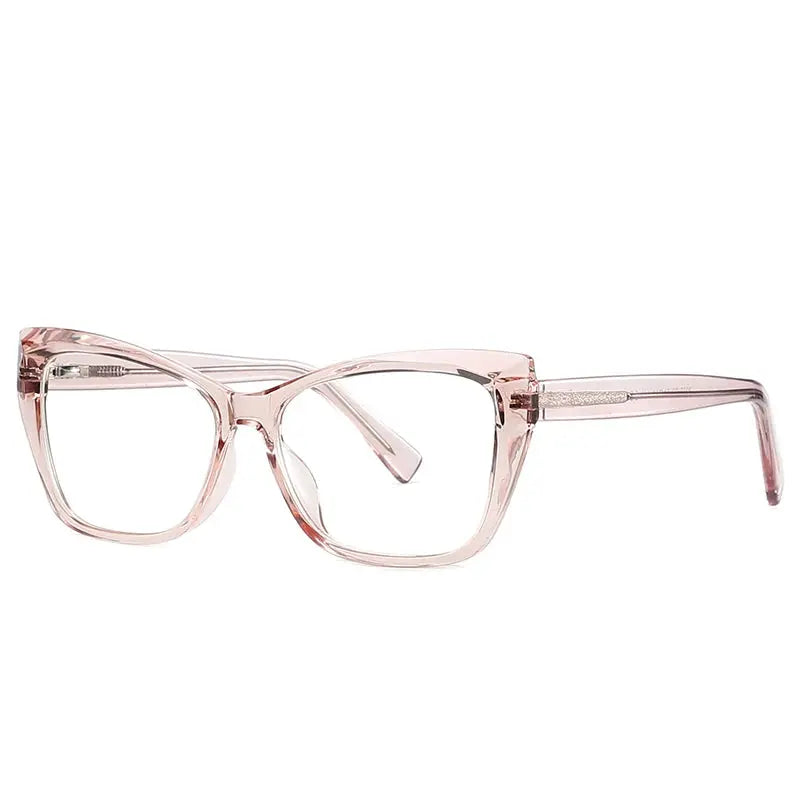 Women's Square Full Rim TR90 Prescription Glasses 942002 — view 7 | Rx Spectacle