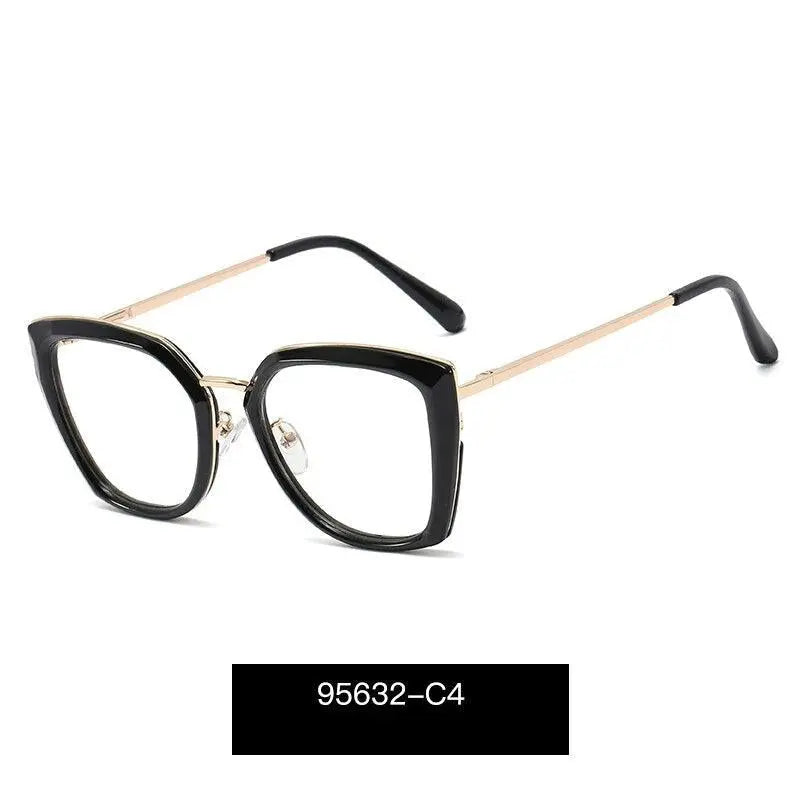 Women's Cat Eye Full Rim TR90 Prescription Glasses 95632 — view 6 | Rx Spectacle