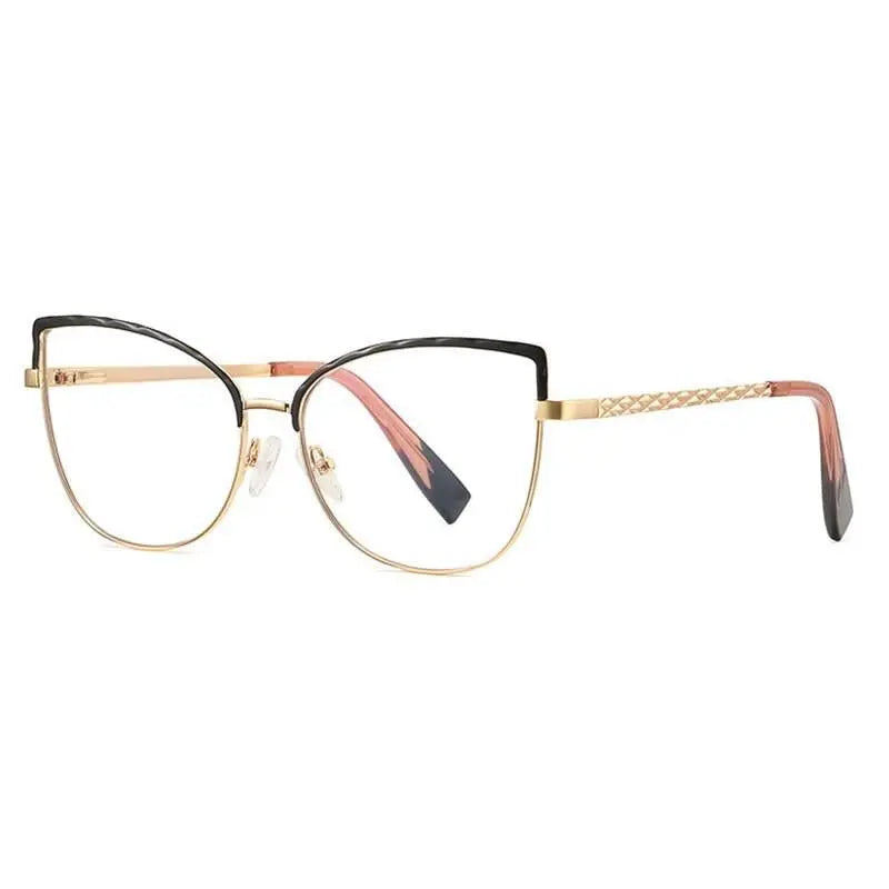 Women's Cat Eye Full Rim TR90 Prescription Glasses 3024 — view 3 | Rx Spectacle