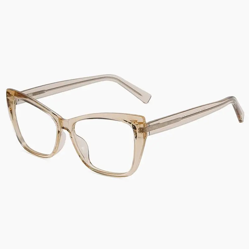 Women's Cat Eye Full Rim Acetate Prescription Glasses 2002 — view 10 | Rx Spectacle
