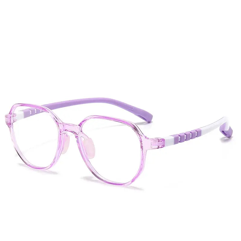 Unisex Polygon Full Rim TR90 Prescription Glasses 322102 — view 6 | Rx Spectacle