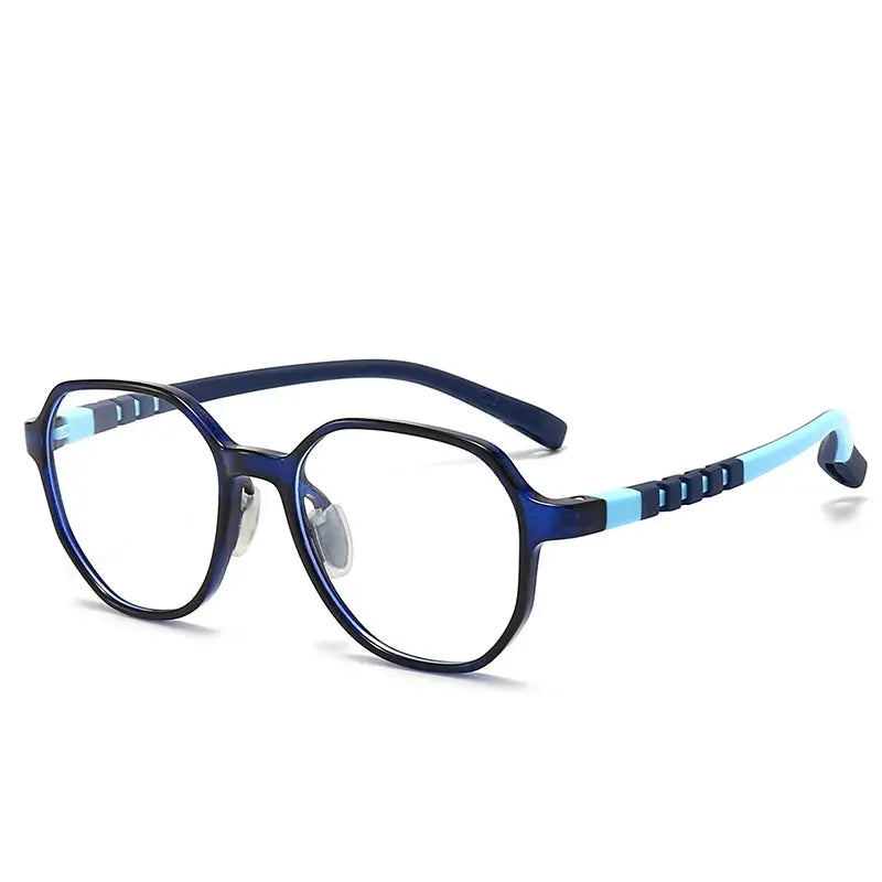 Unisex Polygon Full Rim TR90 Prescription Glasses 322102 — view 7 | Rx Spectacle