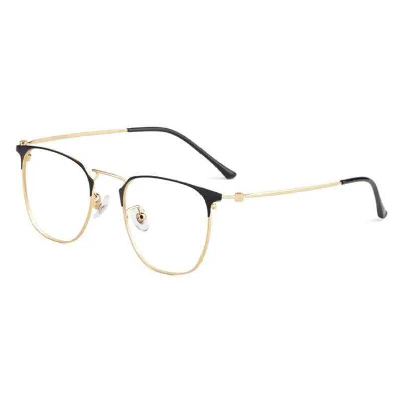 Unisex Round Full Rim Alloy Prescription Glasses 88006 — view 10 | Rx Spectacle