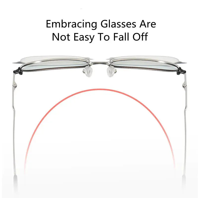 Unisex Browline Full Rim Acetate Prescription Glasses 9123 — view 4 | Rx Spectacle