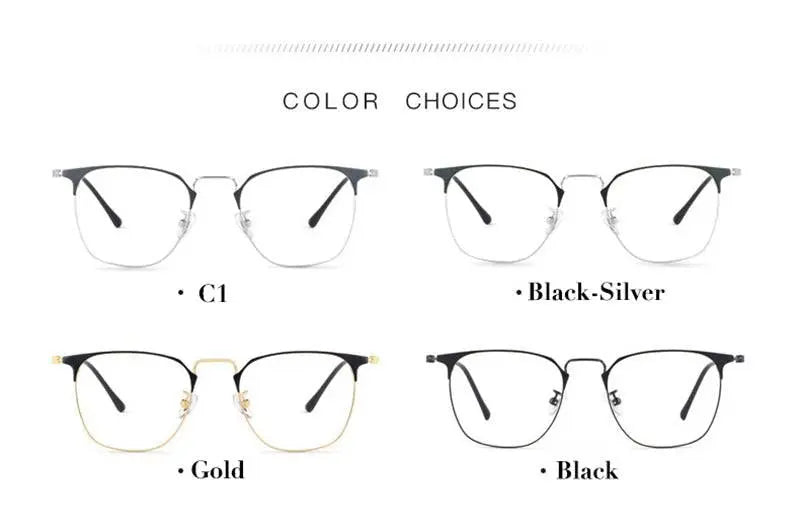 Unisex Round Full Rim Alloy Prescription Glasses 88006 — view 12 | Rx Spectacle