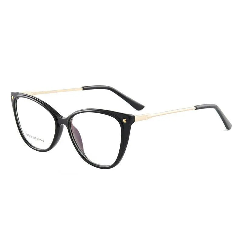 Cat Eye Full Rim TR90 Prescription Glasses 7008 — view 7 | Rx Spectacle