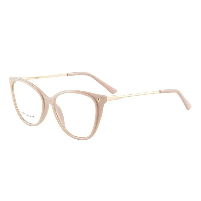 Cat Eye Full Rim TR90 Prescription Glasses 7008 — view 10 | Rx Spectacle