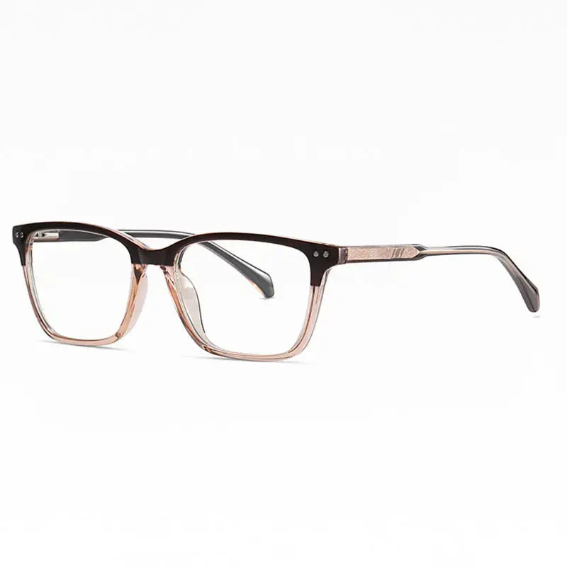 Unisex Square Full Rim TR90 Prescription Glasses 351447 — view 6 | Rx Spectacle