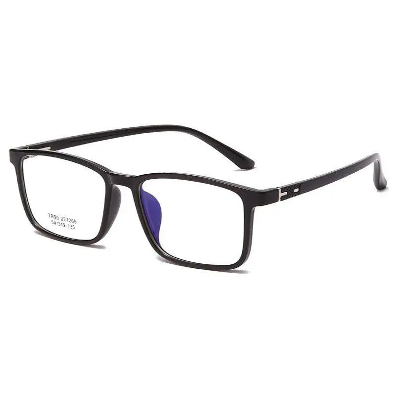 Unisex Rectangular Full Rim TR90 Prescription Glasses 227 — view 9 | Rx Spectacle