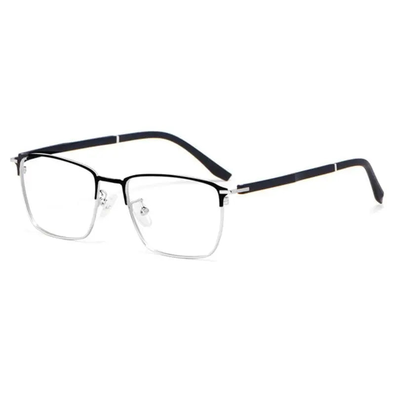 Unisex Square Full Rim Alloy Prescription Glasses 3007 — view 5 | Rx Spectacle