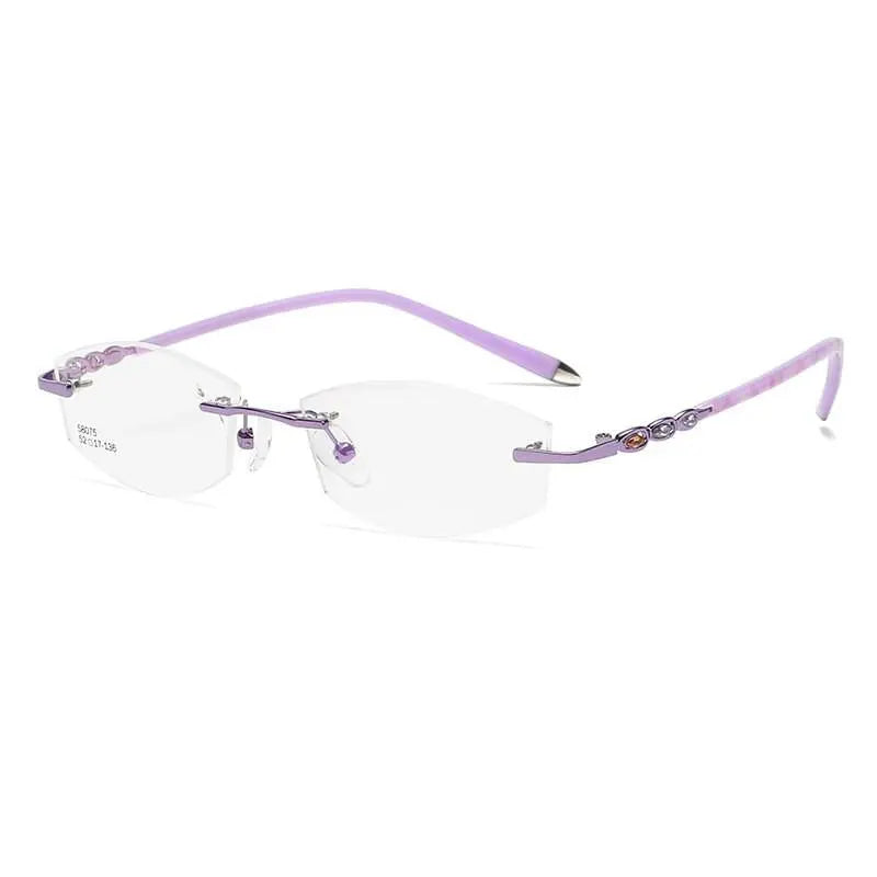 Women's Rimless Prescription Glasses 58075 — view 11 | Rx Spectacle
