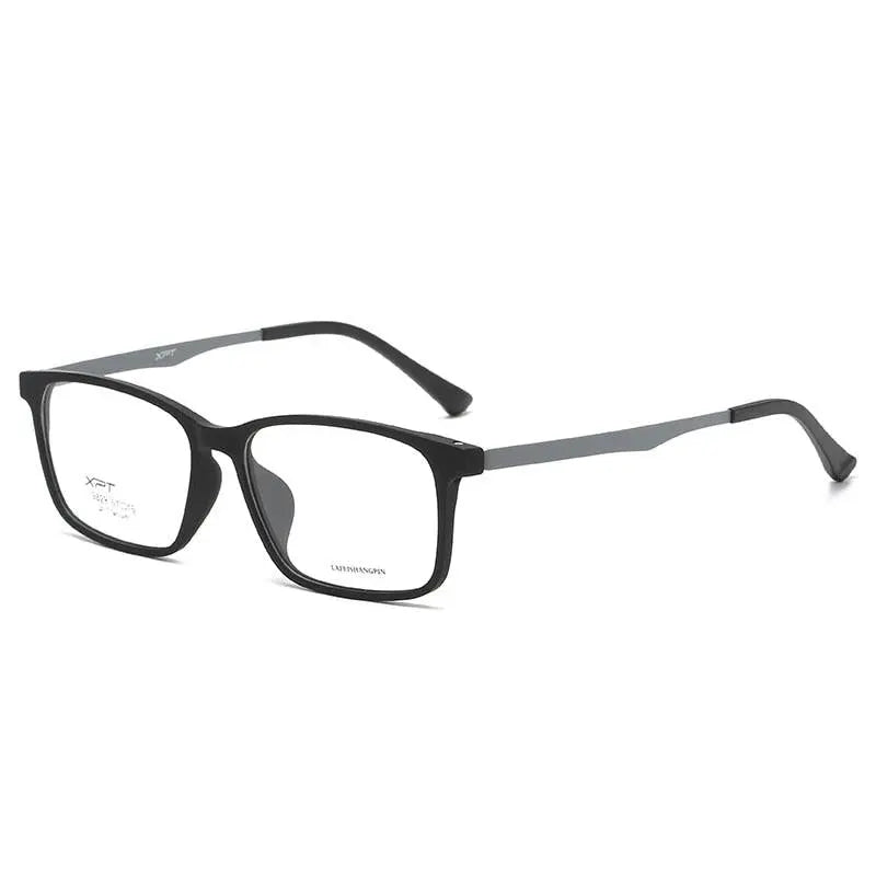 Unisex Square Full Rim Titanium Prescription Glasses 9829 — view 18 | Rx Spectacle