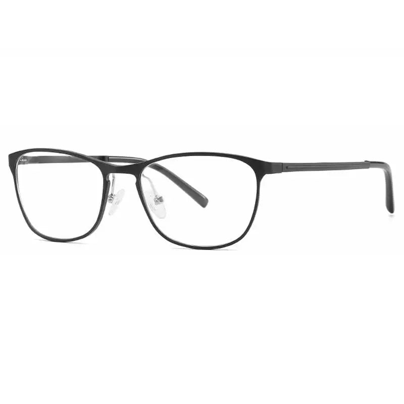 Unisex Square Full Rim Alloy Prescription Glasses 6290 — view 3 | Rx Spectacle
