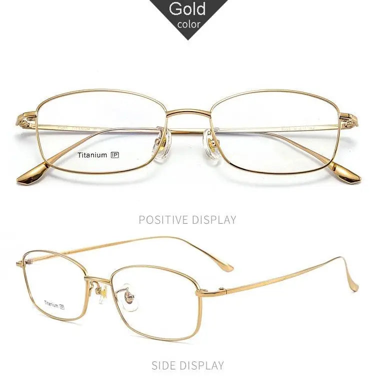 Men's Full Rim Titanium Prescription Glasses 8508 — view 13 | Rx Spectacle