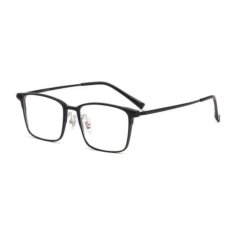 Unisex Square Full Rim Alloy Prescription Glasses 5051 — view 8 | Rx Spectacle