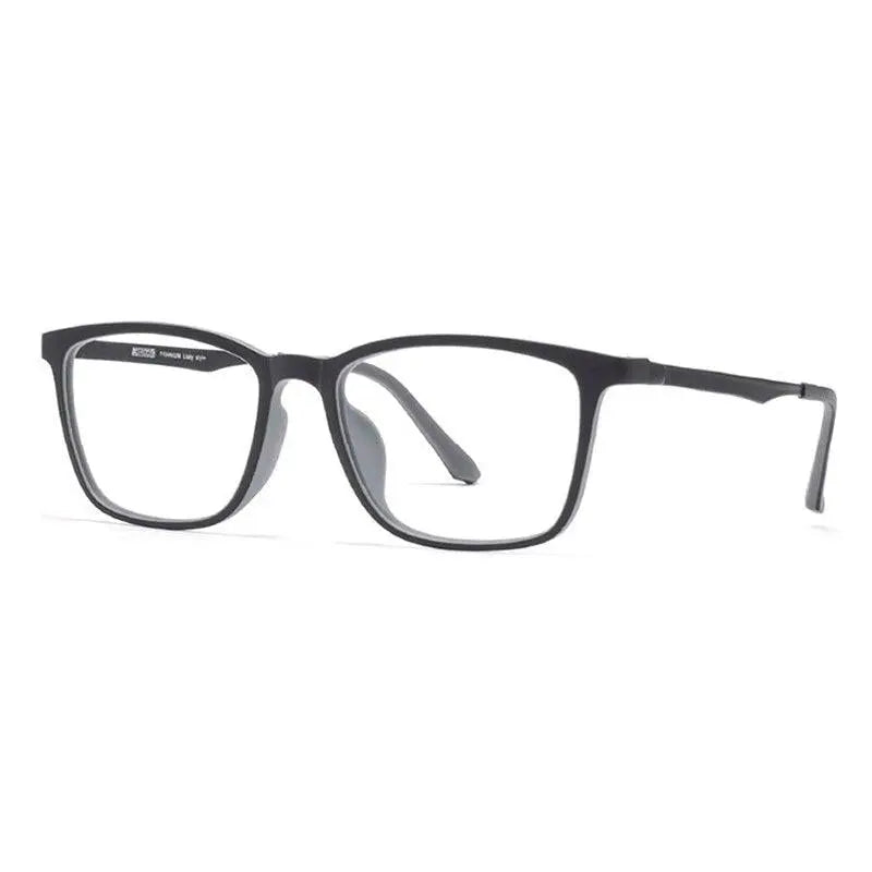 Unisex Square Full Rim Ultem Prescription Glasses 8808 — view 5 | Rx Spectacle