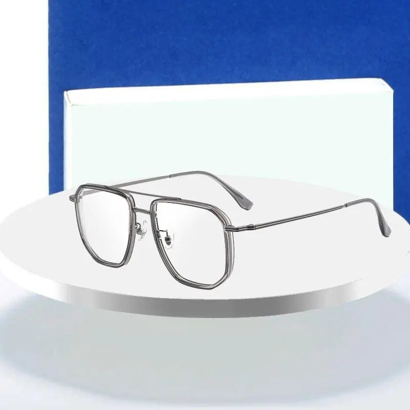 Men's Full Rim Titanium Prescription Glasses 2216yj — view 1 | Rx Spectacle