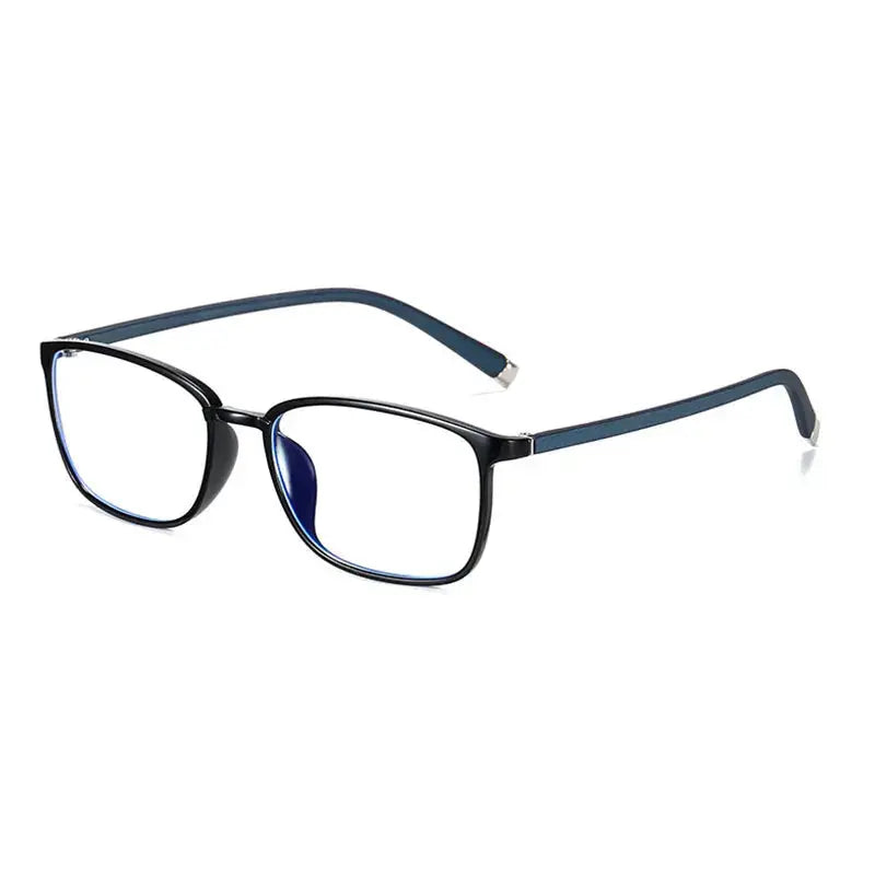 Women's Square Full Rim Titanium Prescription Glasses 41041 — view 4 | Rx Spectacle