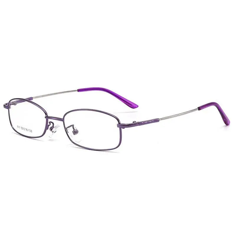 Unisex Full Rim Alloy Prescription Glasses 611 — view 1 | Rx Spectacle