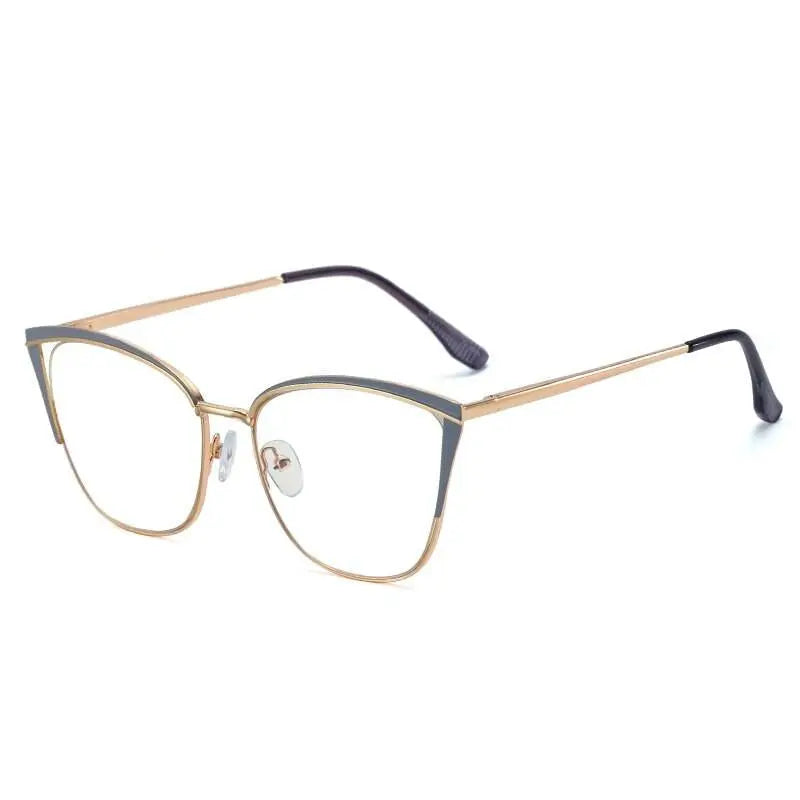 Women's Cat Eye Full Rim TR90 Prescription Glasses 95778 — view 4 | Rx Spectacle