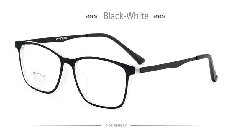 Unisex Square Full Rim Titanium Prescription Glasses 9828 — view 16 | Rx Spectacle
