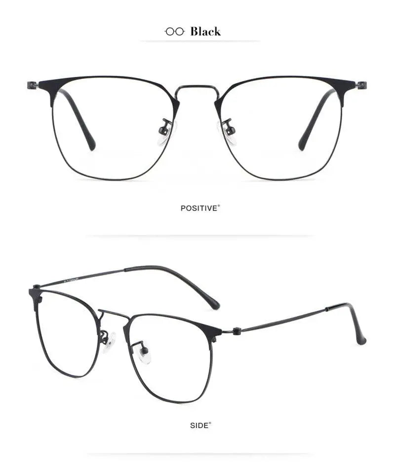 Unisex Round Full Rim Alloy Prescription Glasses 88006 — view 16 | Rx Spectacle