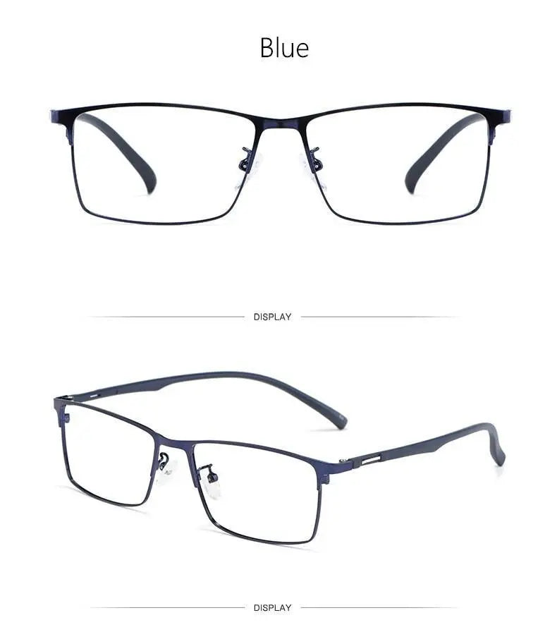 Men's Full Rim Alloy Prescription Glasses 89028 — view 14 | Rx Spectacle