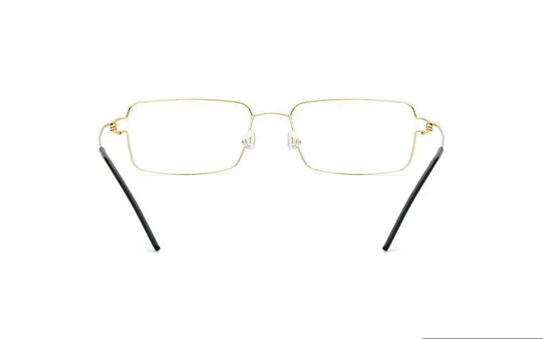 Unisex Full Rim Titanium Screwless Prescription Glasses 28606 — view 17 | Rx Spectacle