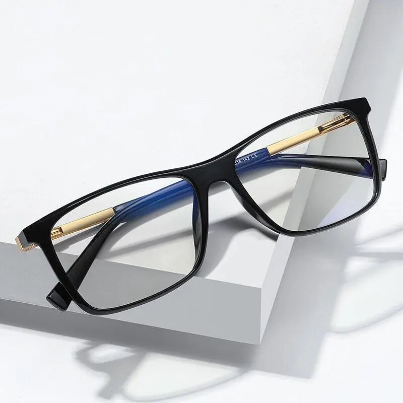 Unisex Square Full Rim Acetate Prescription Glasses 2085 — view 4 | Rx Spectacle