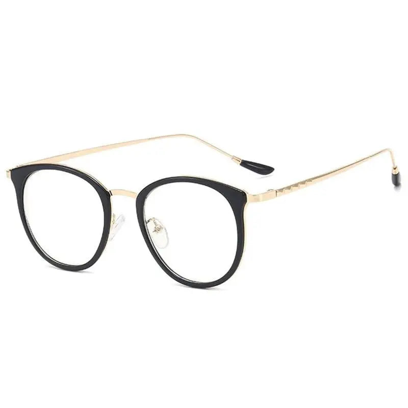 Unisex Round Full Rim Acetate Prescription Glasses 9237 — view 3 | Rx Spectacle