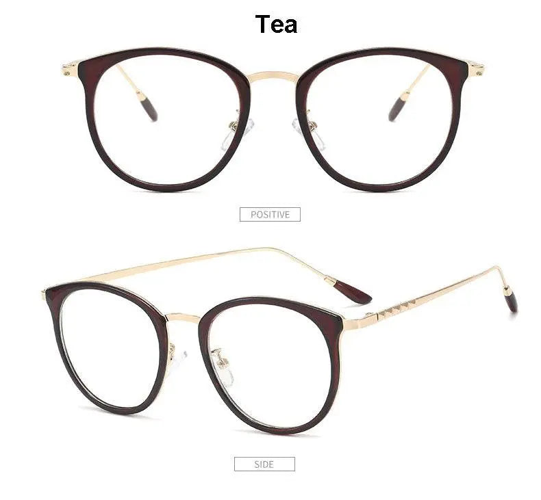 Unisex Round Full Rim Acetate Prescription Glasses 9237 — view 18 | Rx Spectacle