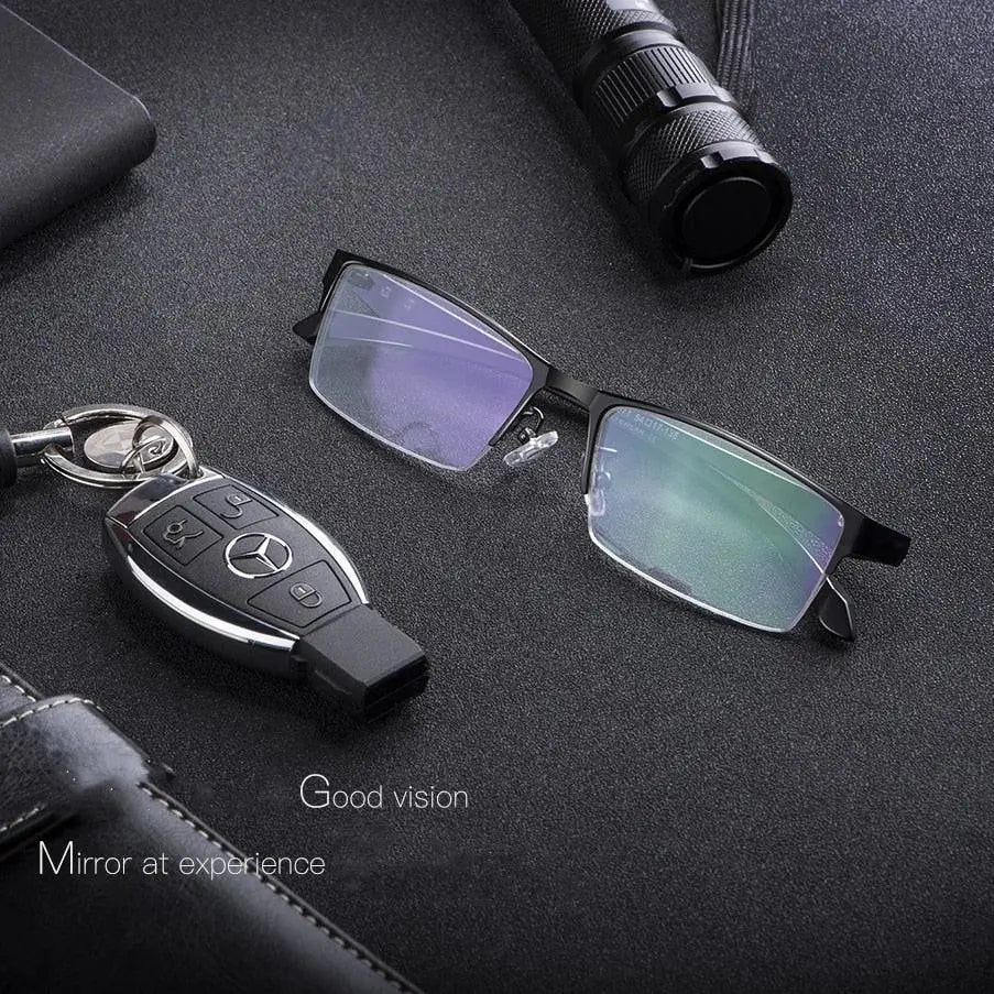 Men's Full Rim Alloy Prescription Glasses 66071/66085 — view 14 | Rx Spectacle