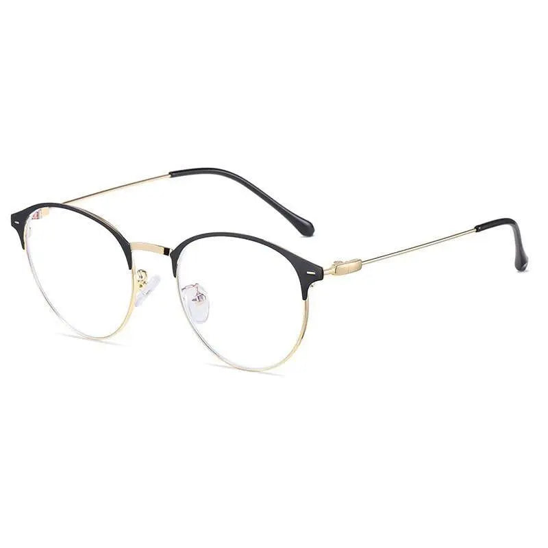 Unisex Round Full Rim Acetate Prescription Glasses Zy9811 — view 4 | Rx Spectacle