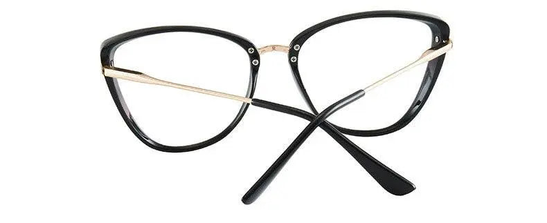 Women's Cat Eye Full Rim TR90 Prescription Glasses 7033 — view 17 | Rx Spectacle