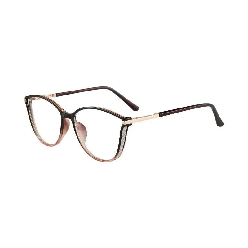 Women's Cat Eye Full Rim TR90 Prescription Glasses 7041 — view 7 | Rx Spectacle