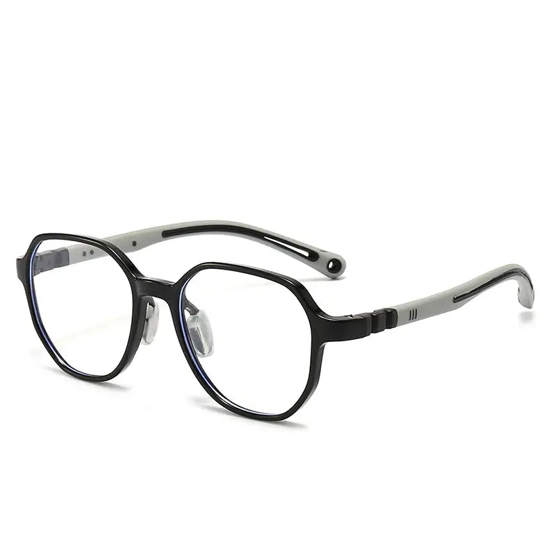 Unisex Polygon Full Rim TR90 Prescription Glasses 322102 — view 5 | Rx Spectacle
