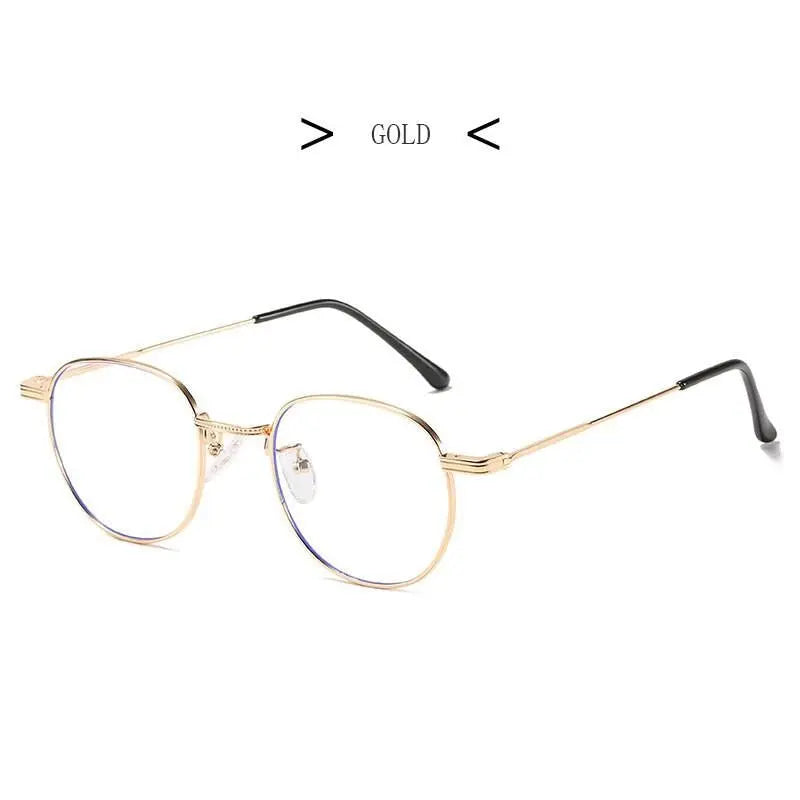Unisex Round Full Rim Titanium Prescription Glasses 6288 — view 6 | Rx Spectacle