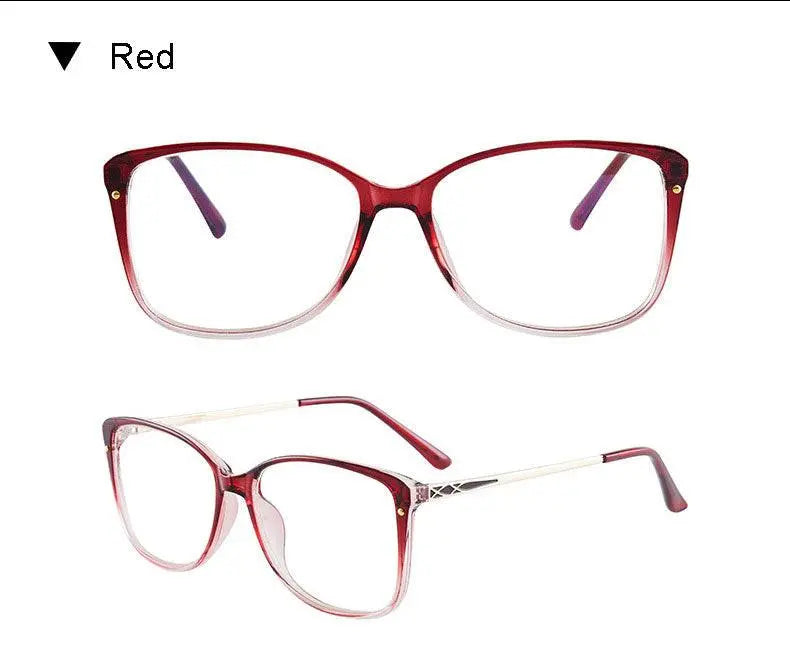 Women's Square Full Rim TR90 Prescription Glasses 7034 — view 16 | Rx Spectacle