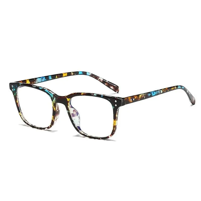Unisex Square Full Rim TR90 Prescription Glasses 6328 — view 7 | Rx Spectacle