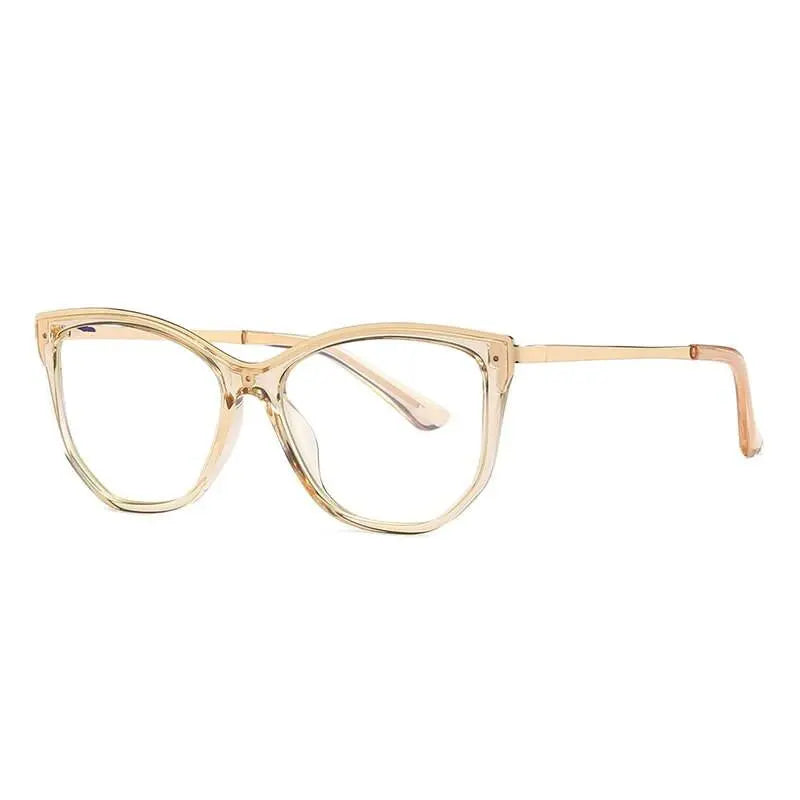 Women's Cat Eye Full Rim Acetate Prescription Glasses 2048 — view 6 | Rx Spectacle