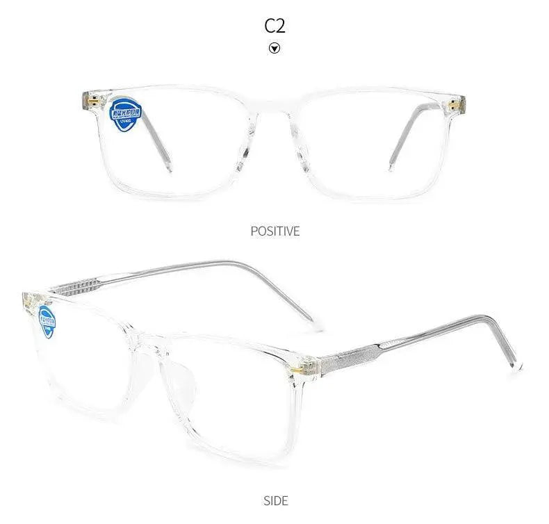 Unisex Square Full Rim TR90 Prescription Glasses 8839 — view 15 | Rx Spectacle