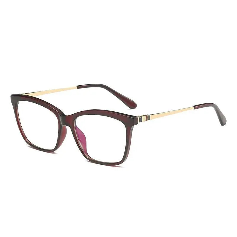 Women's Round Full Rim TR90 Prescription Glasses 2060 — view 9 | Rx Spectacle